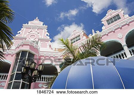 Local Architecture; Royal Plaza Mall, Oranjestad, Island Of Aruba, Aruba, Kingdom Of The Netherlands View Large Photo Image Picture - Local Architecture; Royal Plaza Mall, Oranjestad, Island Of Aruba, Aruba, Kingdom Of The Netherlands. Fotosearch