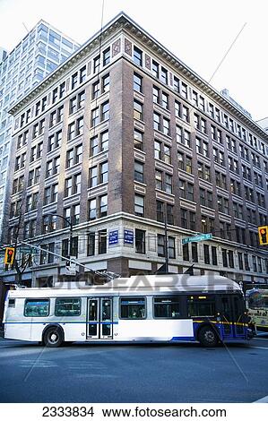 Picture - Local Bus; Vancouver, British Columbia, Canada. Fotosearch