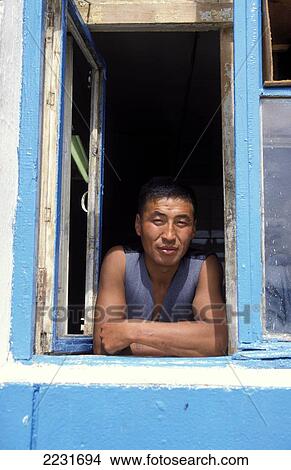 Local Man, Ulan Batar, Mongolia View Large Photo Image Picture - Local Man, Ulan Batar, Mongolia. Fotosearch