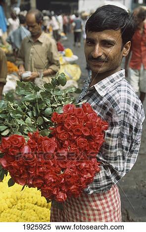 Stock Photography - Local Selling Flowers. Fotosearch