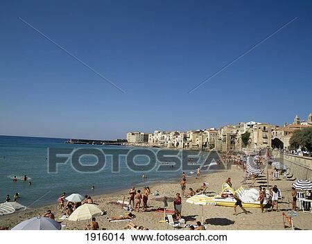 Picture - Locals At Beach. Fotosearch