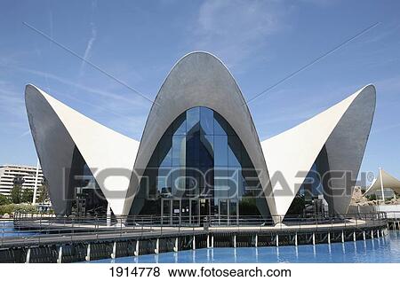 Stock Photo - L'oceanographic Aquarium. Fotosearch