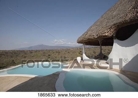 Lodge, Kenya, Africa View Large Photo Image Stock Image - Lodge, Kenya, Africa. Fotosearch