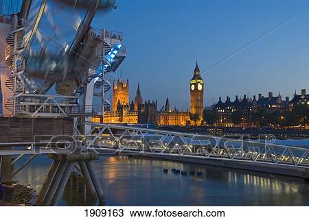 London Skyline At Dusk, England, Uk View Large Photo Image Stock Image - London Skyline At Dusk, England, Uk. Fotosearch