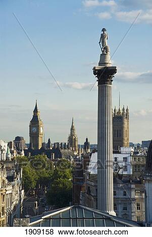 London Skyline, England, Uk View Large Photo Image Stock Photo - London Skyline, England, Uk. Fotosearch