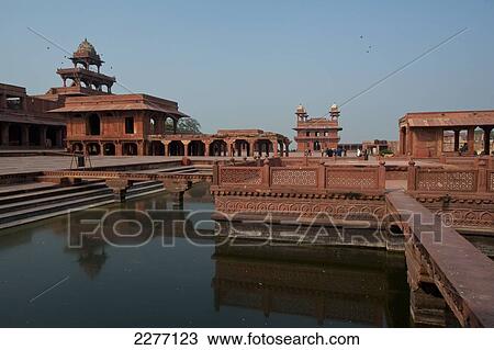 Looking across the Anup Talao; Fatehpur Sikri, Agra, India View Large Photo Image Stock Image - Looking across the Anup Talao; Fatehpur Sikri, Agra, India. Fotosearch
