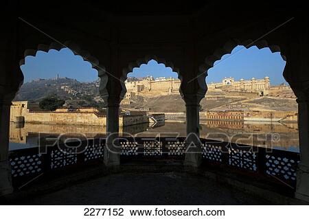 Looking out of archways to Amber Fort; Amer, Jaipur, India View Large Photo Image Stock Image - Looking out of archways to Amber Fort; Amer, Jaipur, India. Fotosearch