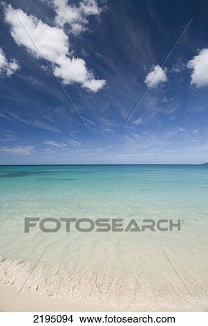 Looking out to sea from Grand Anse Beach, Grenada. View Large Photo Image Picture - Looking out to sea from Grand Anse Beach, Grenada.. Fotosearch