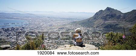 Picture - Looking Over Cape Town, Lions Head. Fotosearch