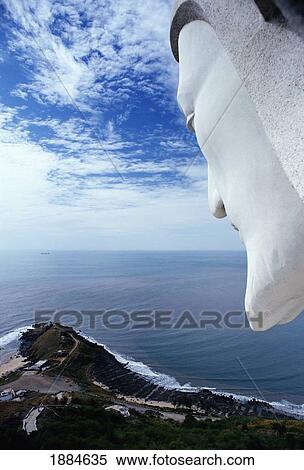 Looking Over The Sea From The Christ Statue In Vung Tau View Large Photo Image Stock Photography - Looking Over The Sea From The Christ Statue In Vung Tau. Fotosearch