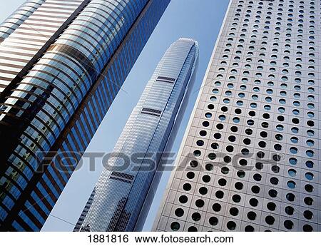 Looking Past Office Blocks To The International Finance Centre 2 View Large Photo Image Stock Photograph - Looking Past Office Blocks To The International Finance Centre 2. Fotosearch