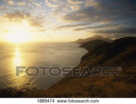 Picture - Looking Up The Peninsula. Fotosearch