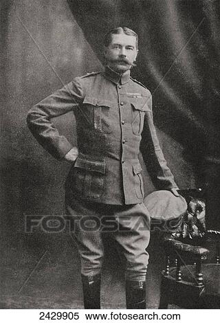 Lord Kitchener in South African Campaign uniform. Field Marshal Horatio Herbert Kitchener, 1st Earl Kitchener, 1850 View Large Photo Image Stock Photography - Lord Kitchener in South African Campaign uniform. Field Marshal Horatio Herbert Kitchener, 1st Earl Kitchener, 1850. Fotosearch