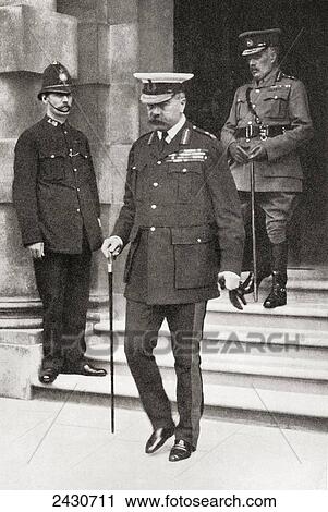 Lord Kitchener leaving the War Office, London, England to face his critics, June 1916. Field Marshal Horatio Herbert Kitchener, 1st Earl Kitchener, 1850 View Large Photo Image Stock Image - Lord Kitchener leaving the War Office, London, England to face his critics, June 1916. Field Marshal Horatio Herbert Kitchener, 1st Earl Kitchener, 1850. Fotosearch