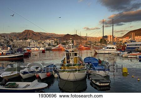 Los Cristianos Habour. Los Cristianos. Tenerife. Canary Islands. Spain Photo View Large Photo Image Stock Photograph - Los Cristianos Habour. Los Cristianos. Tenerife. Canary Islands. Spain Photo. Fotosearch