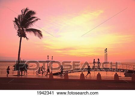 Stock Image - Los Islotes National Marine Park On Espiritu Santos Island Near La Paz; Baja California Mexico. Fotosearch
