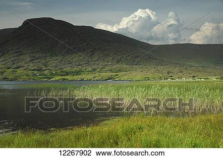 Stock Image - Lough Currane; County Kerry, Ireland. Fotosearch