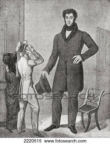 Stock Photography - Louis Frenz, Born 1801-?. French Giant. From The Strand Magazine Published 1894.. Fotosearch