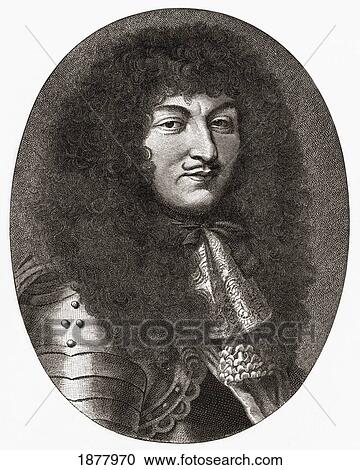 Stock Image - Louis Xiv, 1638 To 1715. King Of France And Navarre. From The Book Short History Of The English People By J. R. Green, Published London 1893. Fotosearch