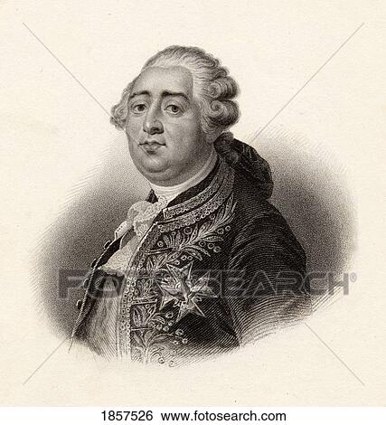 Stock Photograph - Louis Xvi, 1754-179. King Of France 1774-1792. Fotosearch