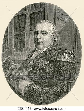 Stock Image - Louis Xviii, 1755 ÃƒÂ¢Ã¢â‚¬Å¡Ã‚Â¬. Fotosearch