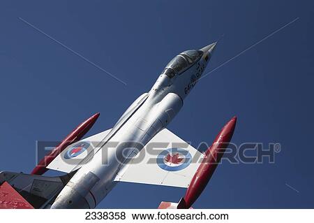 Low Angle Close Up Of A Cf-104 Starfighter Plane With Deep Blue Sky; Mount Hope, Ontario, Canada View Large Photo Image Stock Photo - Low Angle Close Up Of A Cf-104 Starfighter Plane With Deep Blue Sky; Mount Hope, Ontario, Canada. Fotosearch