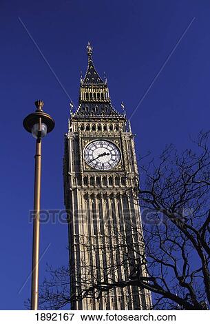 Low Angle View Of Big Ben View Large Photo Image Stock Photo - Low Angle View Of Big Ben. Fotosearch