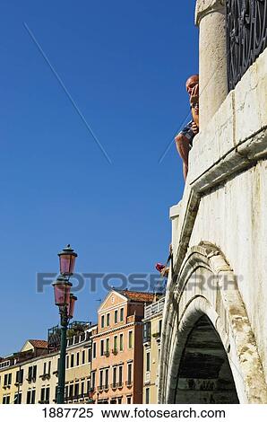 Low Angle View Of Bridge Arch In Venice. View Large Photo Image Stock Photography - Low Angle View Of Bridge Arch In Venice.. Fotosearch