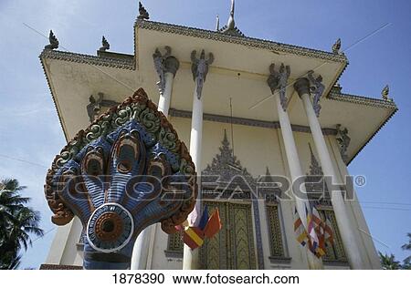 Low Angle View Of Buddhist Temple View Large Photo Image Stock Image - Low Angle View Of Buddhist Temple. Fotosearch