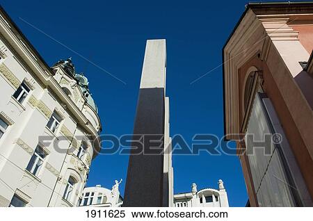 Low Angle View Of City Buildings, Ljubljana, Slovenia View Large Photo Image Stock Photography - Low Angle View Of City Buildings, Ljubljana, Slovenia. Fotosearch