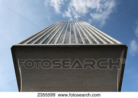 Stock Photo - Low Angle View Of Rainier Tower; Seattle, Washington, United States Of America. Fotosearch
