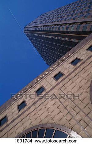 Picture - Low Angle View Of Stock Exchange. Fotosearch