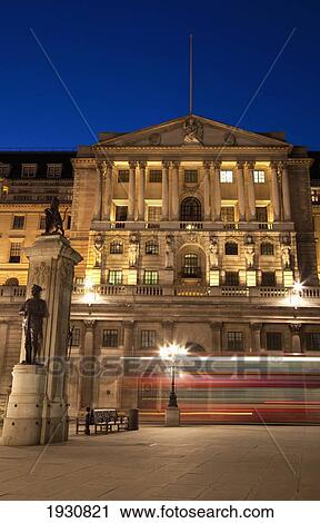 Low angle view of The Bank Of England with a blurred bus, City of London, City of London, UK. View Large Photo Image Stock Image - Low angle view of The Bank Of England with a blurred bus, City of London, City of London, UK.. Fotosearch