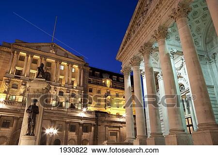 Low angle view of the Bank Of England and the Royal Exchange, City of London, City of London, England, UK. View Large Photo Image Stock Image - Low angle view of the Bank Of England and the Royal Exchange, City of London, City of London, England, UK.. Fotosearch