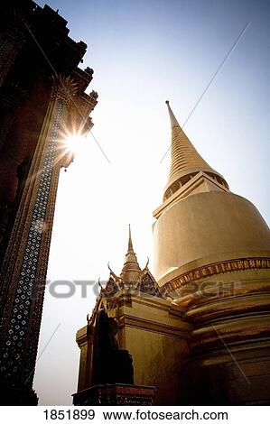 Low Angle View Of The Grand Palace In Bangkok View Large Photo Image Stock Photo - Low Angle View Of The Grand Palace In Bangkok. Fotosearch