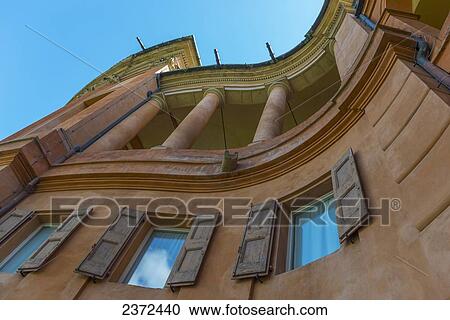 Low Angle View Of The Sanctuary Of The Madonna Of San Luca; Bologna, Emilia-Romagna, Italy View Large Photo Image Stock Image - Low Angle View Of The Sanctuary Of The Madonna Of San Luca; Bologna, Emilia-Romagna, Italy. Fotosearch