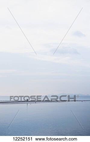 Stock Image - Low tide at Nathon Beach on Ko Samui; Nathon, Ko Samui, Thailand. Fotosearch