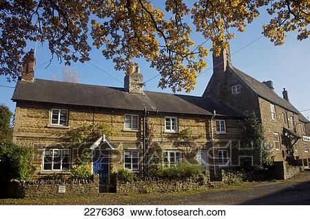 Stock Image - Lower Heyford; Oxfordshire, England. Fotosearch