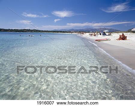 Lu Impostu Beach View Large Photo Image Stock Photo - Lu Impostu Beach. Fotosearch