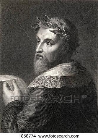 Picture - Ludovico Ariosto 1474-1533. Italian Poet. From The Book ÃƒÂ¢Ã¢â€šÂ¬Ã…â€œGallery Of PortraitsÃƒÂ¢Ã¢â€šÂ¬Ã‚Â Published London 1833.. Fotosearch