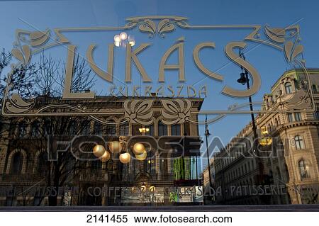 Lukacs Cukraszda Patisserie In Andrassy Ut, Budapest, Hungary View Large Photo Image Stock Photography - Lukacs Cukraszda Patisserie In Andrassy Ut, Budapest, Hungary. Fotosearch