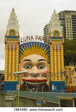 Stock Photography - Luna Park, Sydney, Australia. Fotosearch
