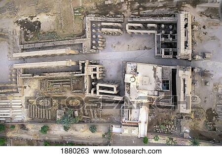 Luxor Temple, Aerial View View Large Photo Image Stock Image - Luxor Temple, Aerial View. Fotosearch
