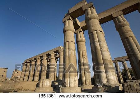 Luxor Temple View Large Photo Image Stock Image - Luxor Temple. Fotosearch