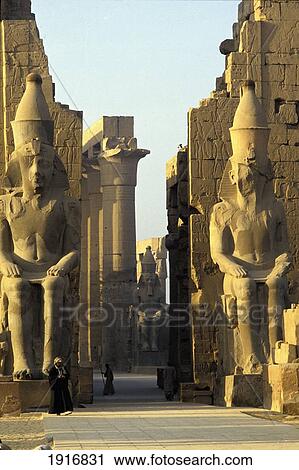 Stock Image - Luxor Temple. Fotosearch