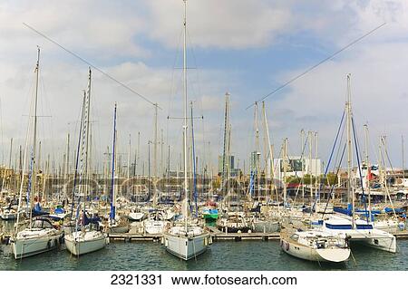 Luxury boats in Port Vell; Barcelona, Catalonia, Spain View Large Photo Image Stock Image - Luxury boats in Port Vell; Barcelona, Catalonia, Spain. Fotosearch