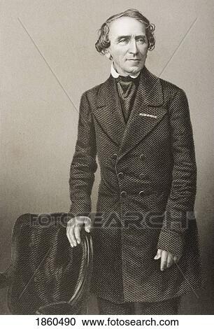 Stock Image - M. Giacomo Meyerbeer, 1791ÃƒÆ’Ã‚Â»1864. German Composer. Engraved By D. J. Pound From A Photograph Bymayall. From The Book The Drawing-Room Of Eminent Personages Volume 1. Published In London 1860. Fotosearch