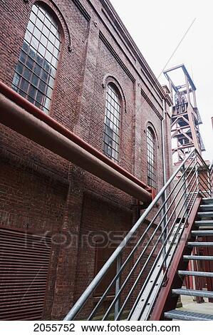 Machine Hall Of Shaft 1/2/8 In The Zollverein Coal Mine Industrial Complex, Essen, North Rhine-Westphalia, Germany View Large Photo Image Stock Image - Machine Hall Of Shaft 1/2/8 In The Zollverein Coal Mine Industrial Complex, Essen, North Rhine-Westphalia, Germany. Fotosearch