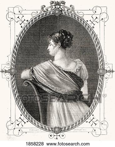 Madame Récamier, Jeanne Françoise Julie Adélaïde Bernard, Mme Récamier Aka Juliette(1777-1849) Celebrated French Beauty. Engraved By Hebert After E. Viollat. From Histoire De La Revolution Francaise By Louis Blanc. View Large Photo Image Stock Photo - Madame Récamier, Jeanne Françoise Julie Adélaïde Bernard, Mme Récamier Aka Juliette(1777-1849) Celebrated French Beauty. Engraved By Hebert After E. Viollat. From Histoire De La Revolution Francaise By Louis Blanc.. Fotosearch