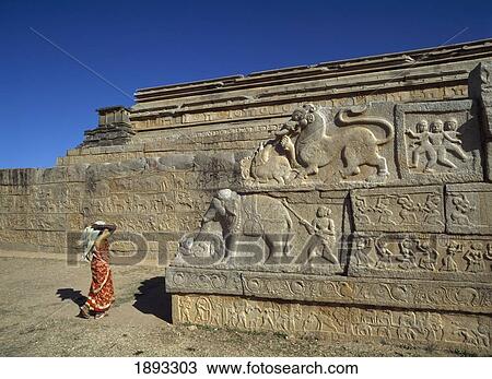 Stock Image - Mahanavami Temple. Fotosearch